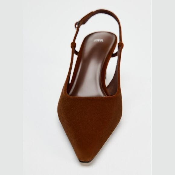 RARE!!! ZARA Heeled Slingbacks NWT LAST ONE!!! - Picture 12 of 15